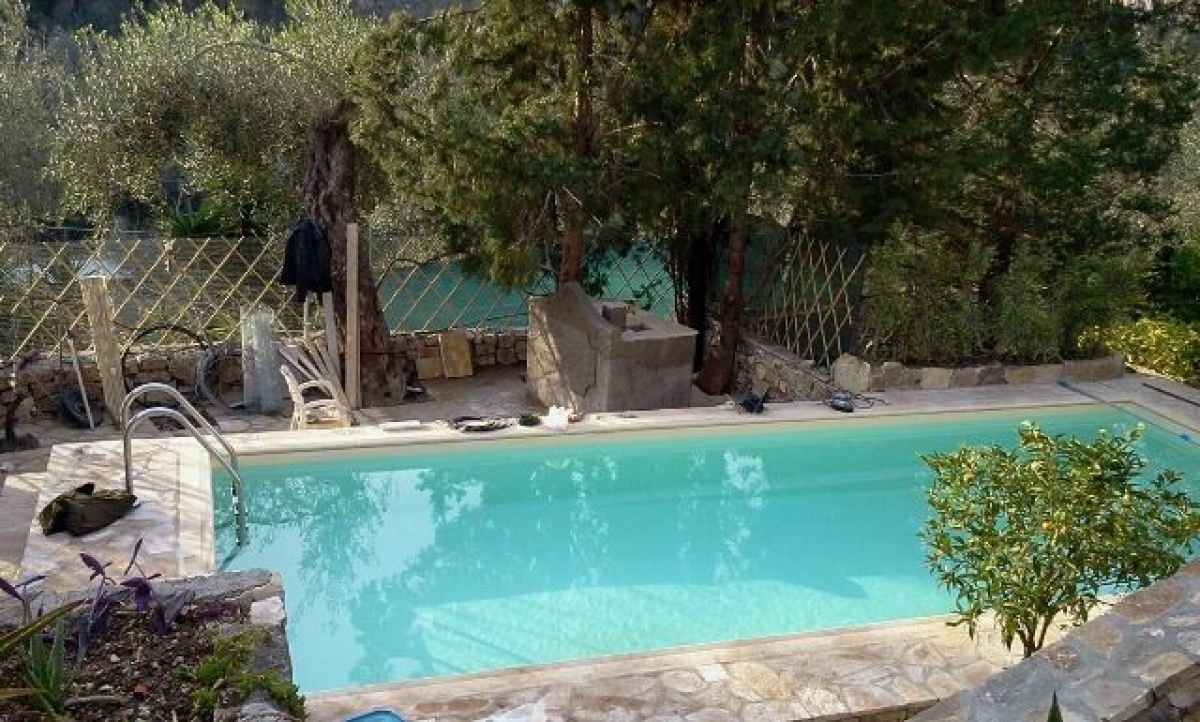 villa con piscina Grecia 